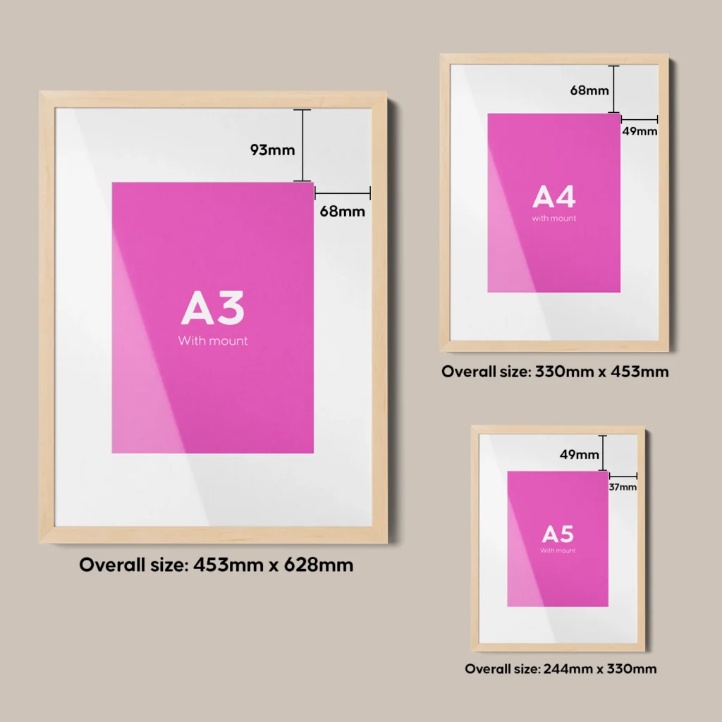The Ultimate Guide to Frame Sizes for Artwork